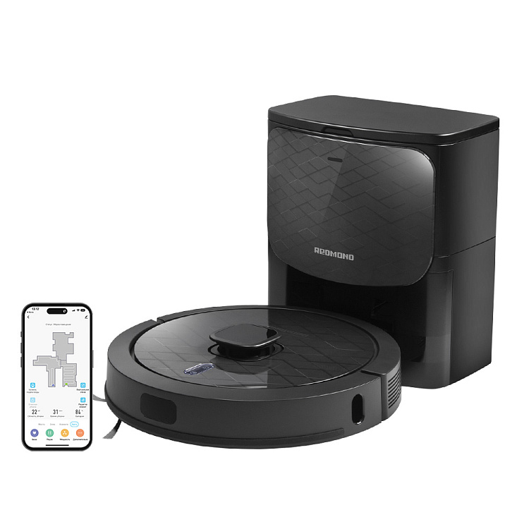 Умный робот-пылесос РЕДМОНД VR1323S WiFi - фото - купить в интернет-магазине Редмонд